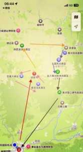 西安旅游线路规划图，西安旅游线路规划图片？