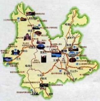 云南昆明旅游线路，云南昆明旅游线路图