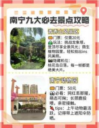 南宁好玩的地方排名榜？南宁好玩的地方排名榜前十名？