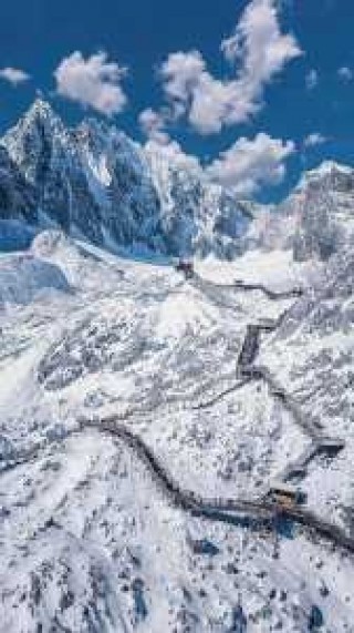丽江市玉龙雪山景区图片，丽江玉龙雪山景点图片