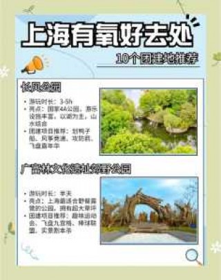 上海公园景点排名榜？上海前十公园必去？