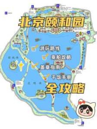 颐和园攻略最佳路线图步行？颐和园游览路线？