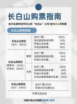 长白山旅游团费用？长白山团购旅游网？