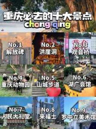 重庆周边景点排名榜前十名？重庆周边景区排名前十？
