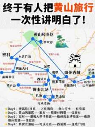 合肥到黄山旅游攻略二日游？合肥到黄山三日游攻略？