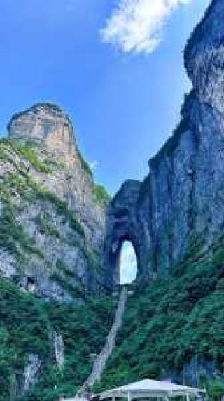 张家界景点图片，张家界景点图片 分布图