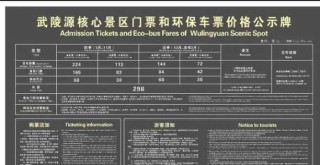 张家界门票免费时间表？张家界门票多少钱?？