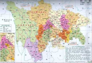 四川景点地图分布高清，四川景点地图分布高清图片大全
