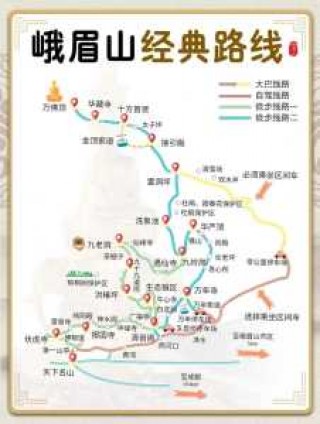 峨眉山2日游最佳路线，峨眉山2日游旅游攻略？