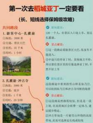 亚丁稻城旅游攻略，亚丁稻城旅游攻略七月份穿衣