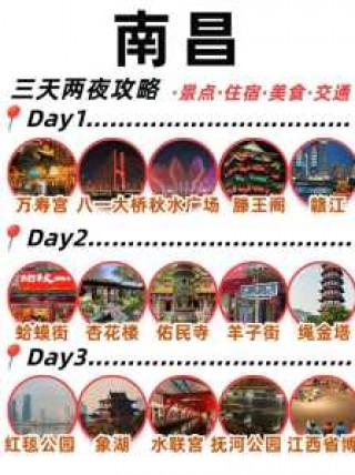 江西南昌旅游攻略，江西南昌旅游攻略 自驾游？