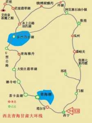 甘肃旅游地图景点大全？甘肃旅游地图 景点？
