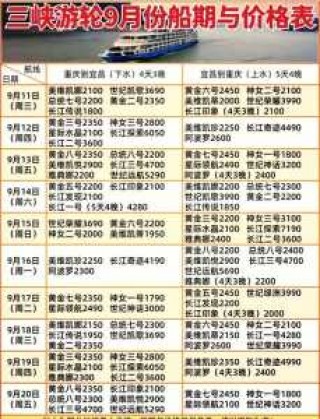 重庆三峡旅游报价，重庆三峡旅游报价 最佳？