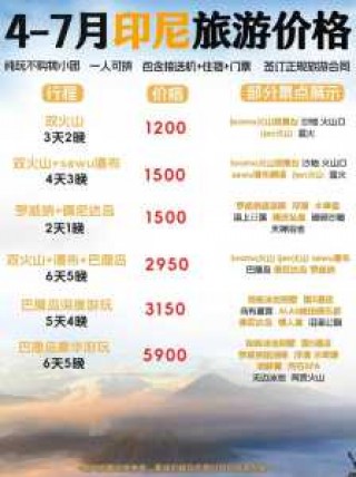 印尼巴厘岛旅游报价，印尼巴厘岛旅游地方特产？