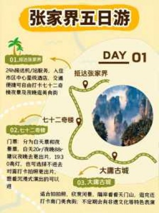 张家界游玩路线？张家界游玩路线两日游？