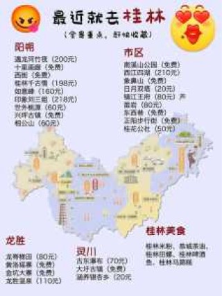 桂林旅游攻略必去景点门票费用，桂林旅游景点大全攻略自驾游