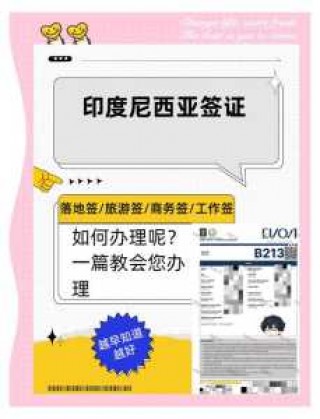 印度尼西亚签证，印度尼西亚签证照片尺寸？