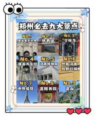 郑州旅游景点大全景点排名榜？郑州旅游景点有哪些景点推荐？