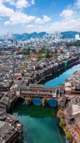 凤凰古城在湖南哪里，湖南 凤凰古城