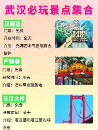 武汉一日游必去景点，武汉一日游必去景点攻略？