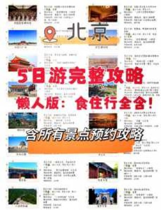 北京旅游最佳方案？北京三日游最佳攻略带孩子？