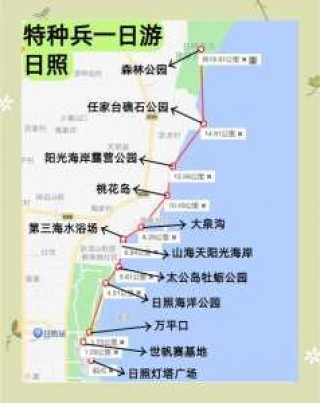 日照自驾游最佳路线，日照自驾旅游