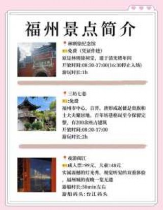 福州景点排名大全？福州市景点排名榜前十名？
