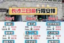 长沙二日游最佳路线，长沙二日游最佳路线攻略
