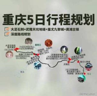重庆自由行最佳路线，重庆自由行怎么玩？