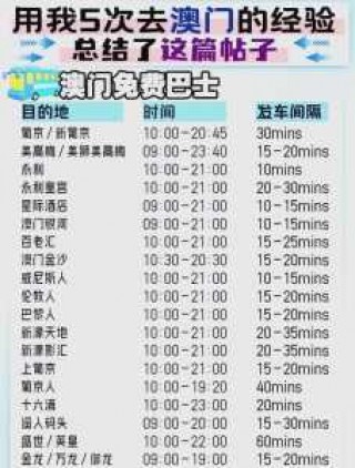 澳门一日游费用跟团，澳门一日游费用跟团游一样吗？