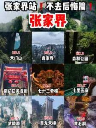 张家界景点介绍网，张家界景区景点介绍？