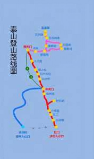 泰山旅游攻略一日游线路图，泰山旅游路线攻略介绍？