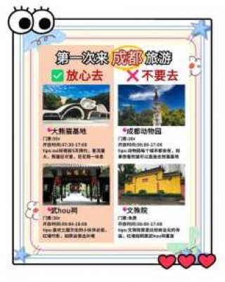 四川成都旅游景点，四川成都旅游景点攻略经典景点？