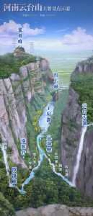 云台山景区地图？云台山景区地图 线路图？