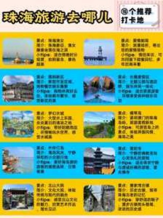 珠海必去的景点排名，珠海必去的景点排名榜？
