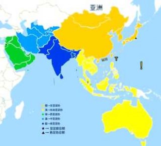 亚洲有哪些国家，亚洲有哪些国家地图？