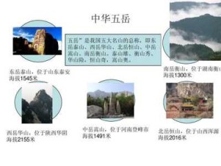 五岳是指哪五座山，五岳是指哪五座山在哪个地方