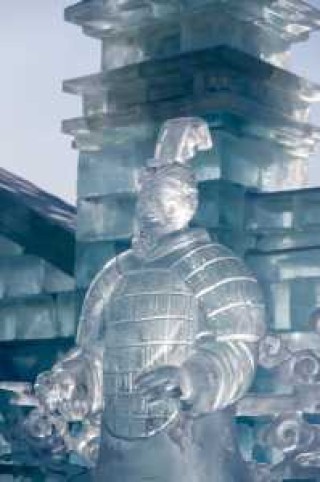 哈尔滨冰雪大世界冰雕？哈尔滨冰雪大世界冰雕作品？