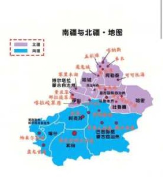 新疆地图旅游景点大全，新疆地图 旅游线路