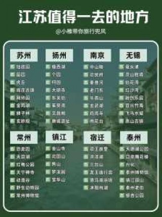 江苏景点比较好玩的排名，江苏比较好旅游景点