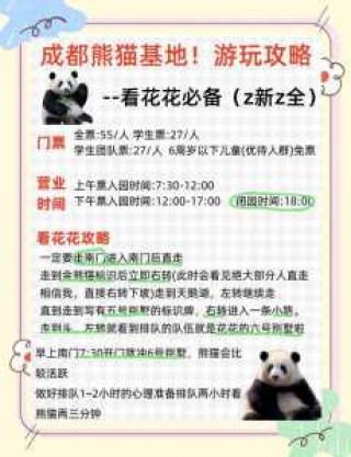 成都熊猫基地攻略，成都熊猫基地攻略图？