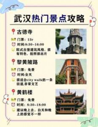 武汉必游的八大景点，武汉的必玩景点？