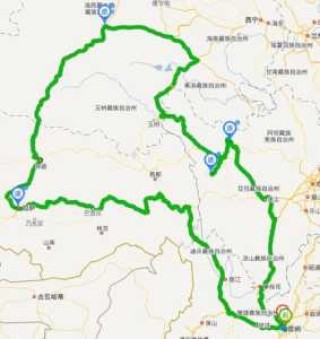 川藏自驾游最佳路线图，川藏自驾游最佳路线图片大全？