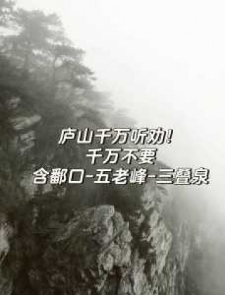 庐山自驾游最佳路线图，庐山自驾游地图