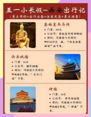西安旅游攻略5日游，西安旅游攻略5日游最佳方案多少钱一天