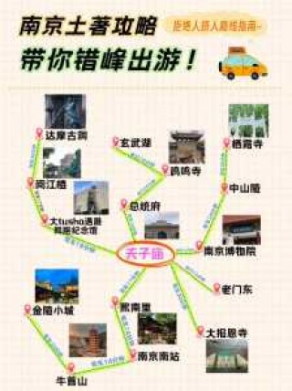 南京三日游最佳路线图，南京三日游最佳路线图片？