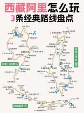 阿里旅游景点路线，阿里旅游景点路线图