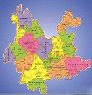 云南景点地图分布图，云南景点地图分布图简单图？