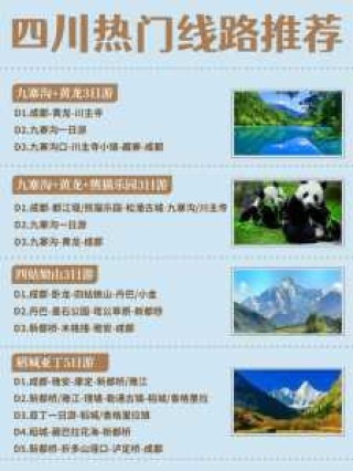 四川旅游地图景点分布，四川旅游地图景点分布图高清