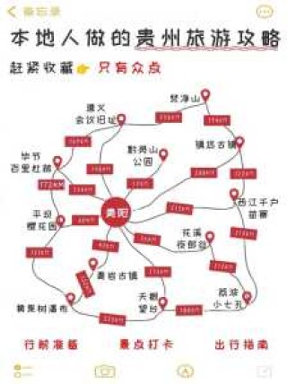 贵州自由行攻略，贵州自由行攻略包含乘车线路？